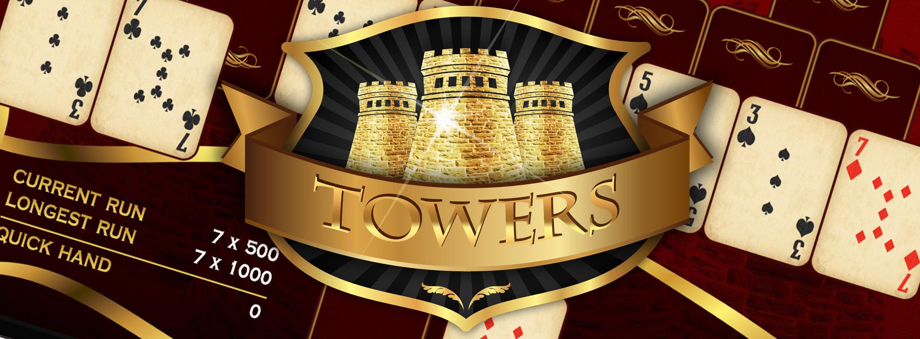 towers tripeaks pyramid solitaire game